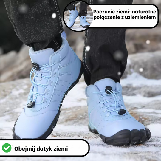 Kasdava Master - Antypoślizgowe i Wodoodporne Zimowe Buty na Boso (Unisex)