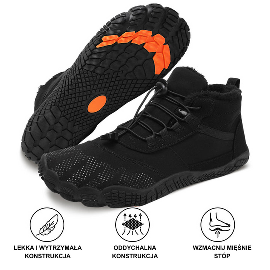 Frost Flex - Antypoślizgowe i wodoodporne zimowe buty do chodzenia boso (Unisex)