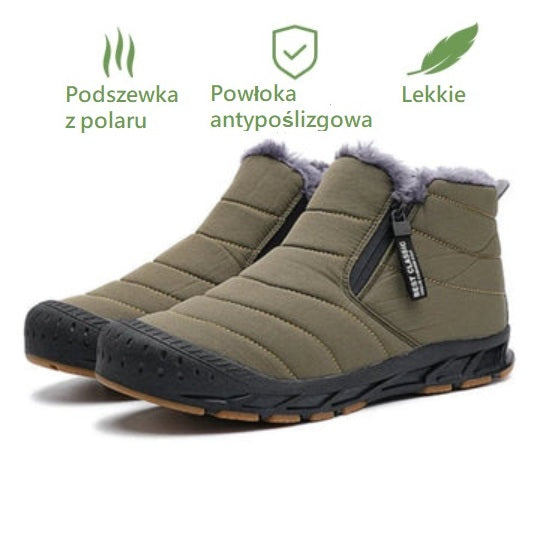 Jalo Pro™ Antypoślizgowe, wodoodporne buty śniegowe  z podszewką ze sztucznego futra