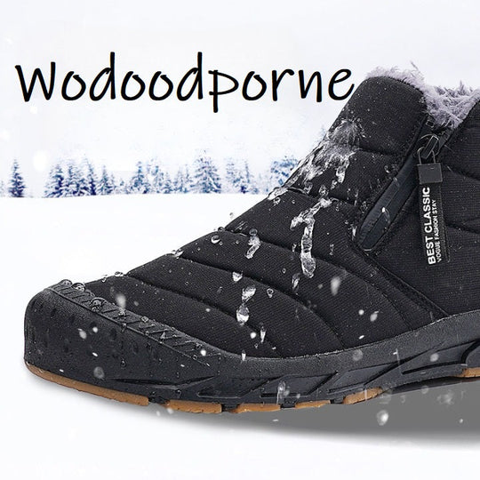 Jalo Pro™ Antypoślizgowe, wodoodporne buty śniegowe z podszewką ze sztucznego futra